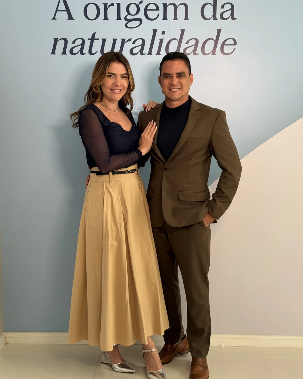 Dra. Sanauá Peixoto e Diego Peixoto no Instituto Sanauá Peixoto